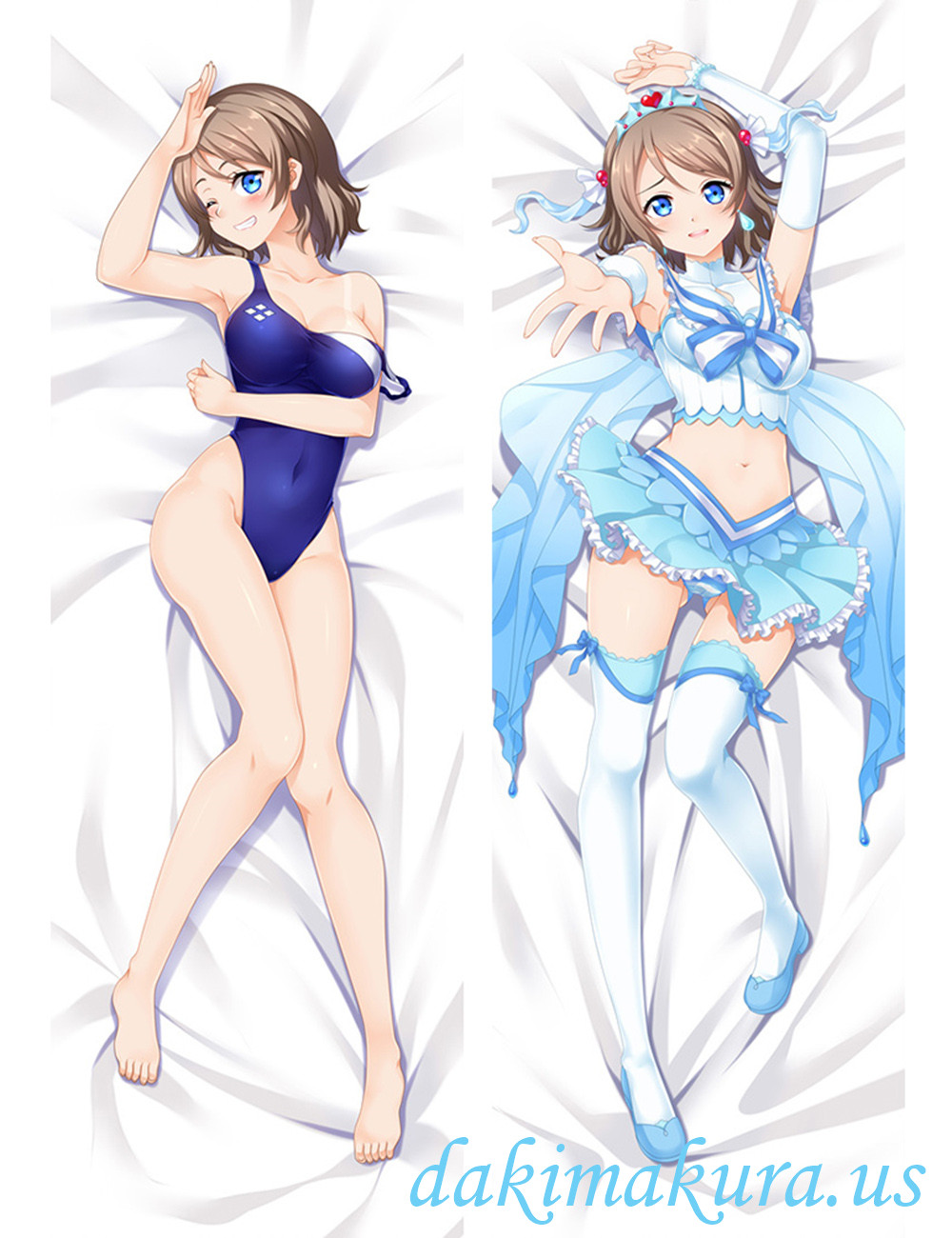 You Watanabe - Love Live Sunshine Anime Dakimakura Japanese Love Body Pillow Cover